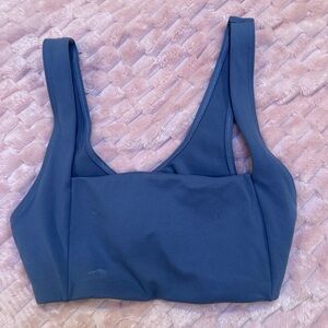PINK Victoria's Secret Deep Blue Sports Bra
